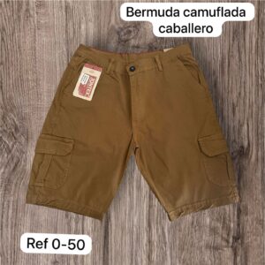 Bermuda cargo de hombre