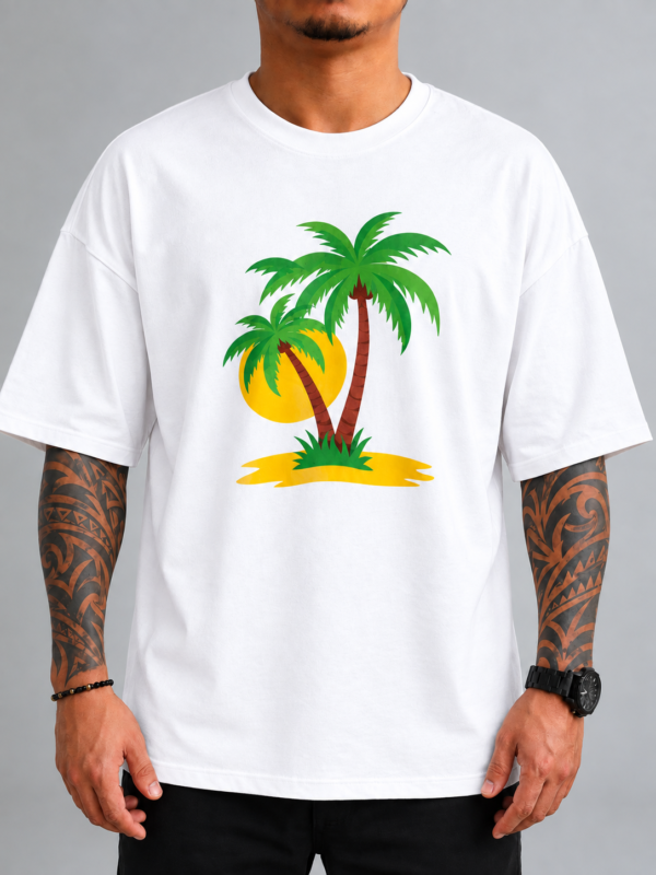 Camiseta PALMAS OVERSIZE premium