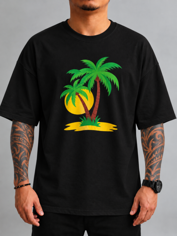 Camiseta PALMAS OVERSIZE premium